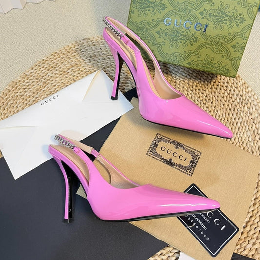 GG Women's High Heels Pink