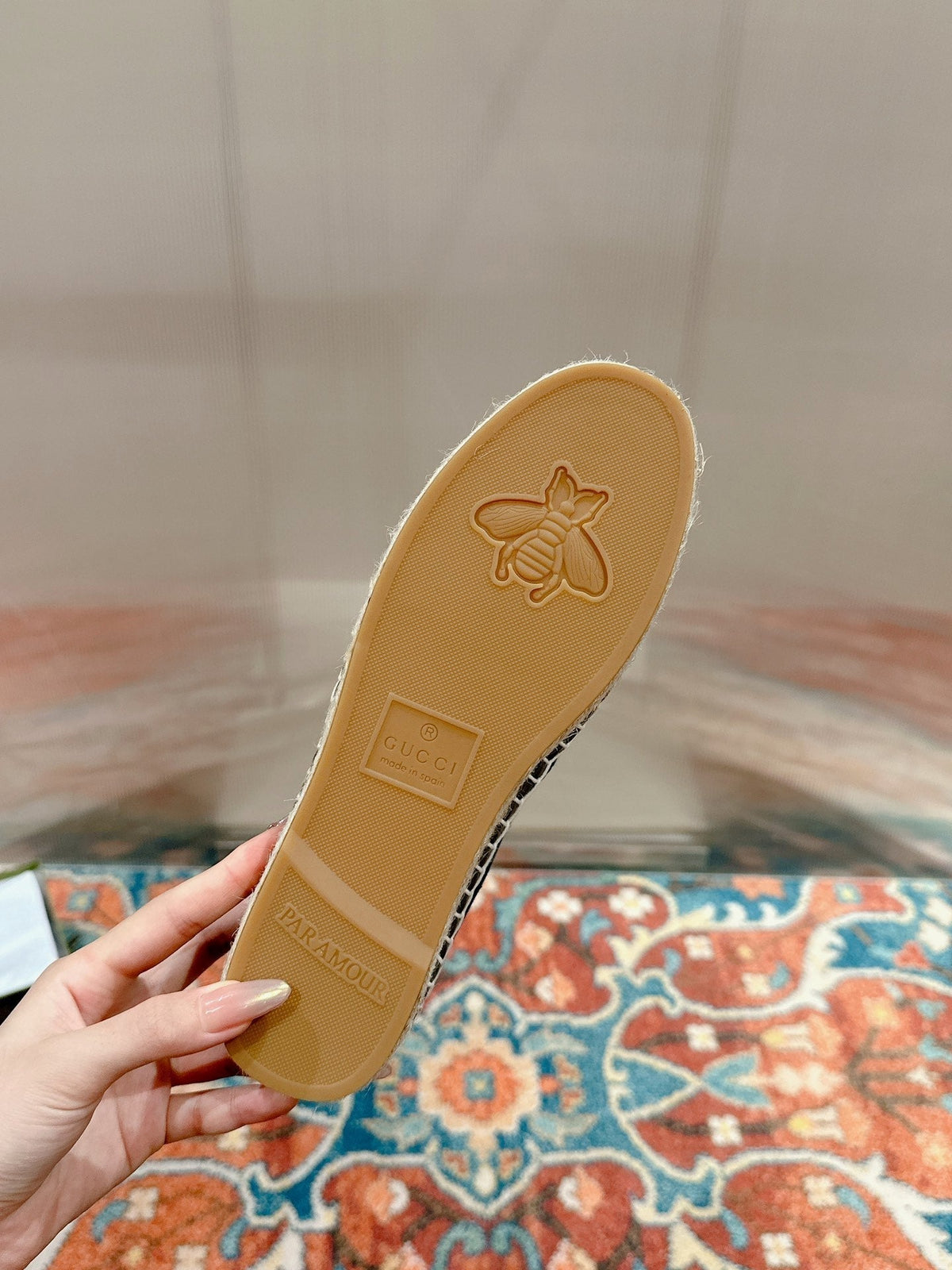 GG ESPADRILLES SLIP - ON AEGEAN CANVAS