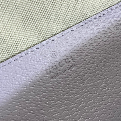 ophidia large 24cm comestic pouch beige purple monogram canvas