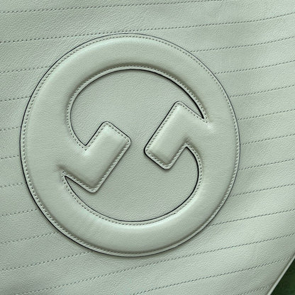 GG Blondie 34.5 2Way Tote Bag Cream Calfskin
