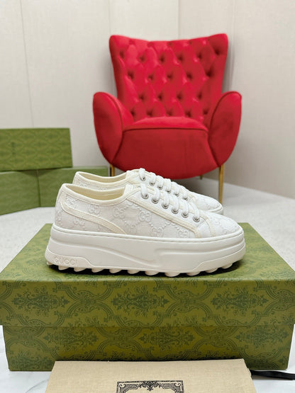 GG Tennis 1977 Sneakers White Canvas 457415