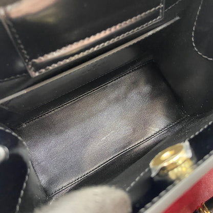 Gucci Bamboo Bag Black Leather 339651