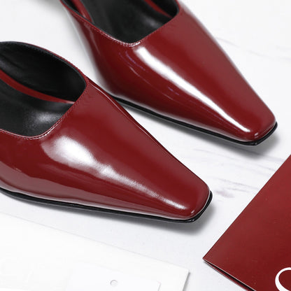 GG Cruise 2026 Mule 60mm Burgundy Sheepskin 601086