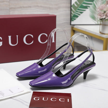 GG Cruise 2026 Slingback 55mm Purple Sheepskin 601091
