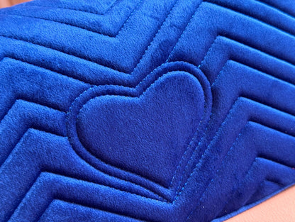 Gucci Marmont Flapbag 26 Blue Velvet