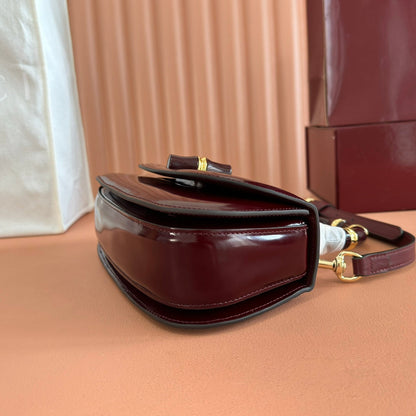 Gucci Bamboo Diva Bag Rosso Ancora Red Leather 255008