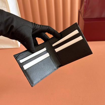 GG Ophidia Wallet Black Leather