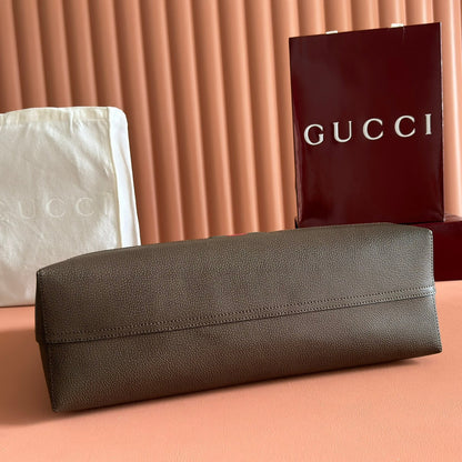 Gucci Ophidia GG Supreme Tote Bag 44cm Brown Beige Canvas 273715