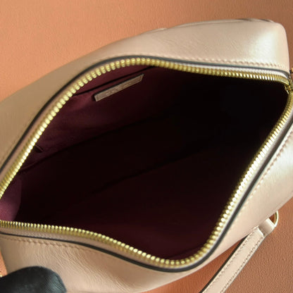 GG 2025 Marmont Bag 24cm Pink Gold Lambskin 273725