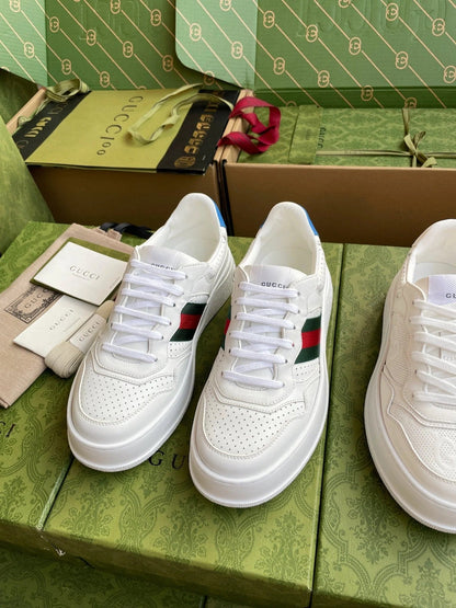 GG 26 Sneaker White Blue Calfskin 632887